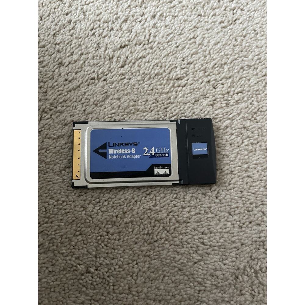 Linksys Wireless-B PCMCIA Notebook Adapter 2.4GHz 802.11b Cisco